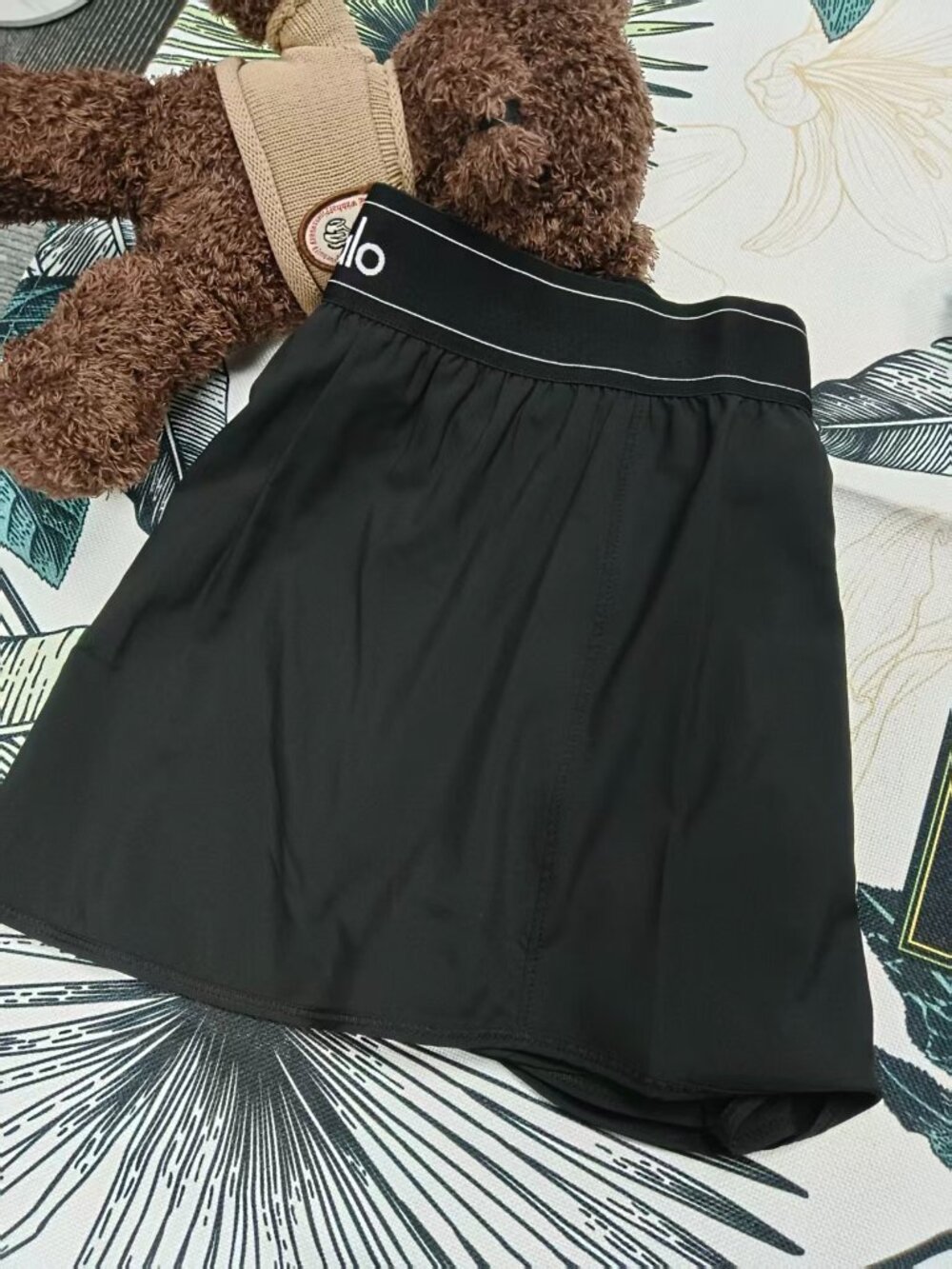 Brand new💕Alo Yoga Match Point Tennis Skirt,Black,Women's Sz S-M👰 - Picture 5 of 8